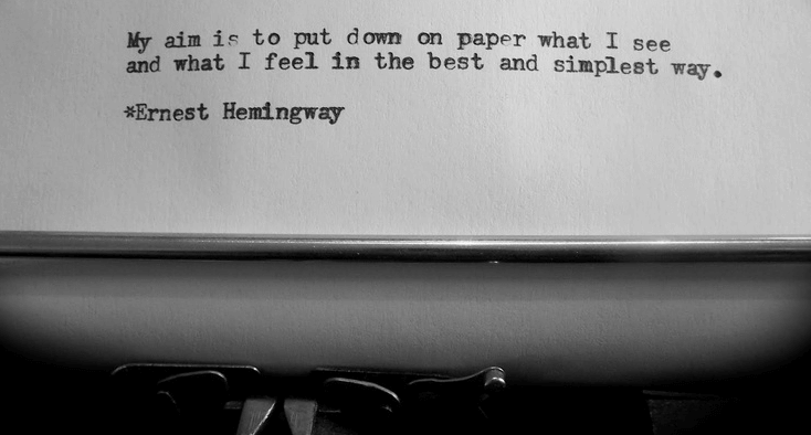 Typewriter, Sheet of Paper, Quote